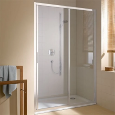 Душевая дверь в нишу KERMI Cada XS CKG2R14020VPK 140х200 см прозрачное стекло раздвижная правая